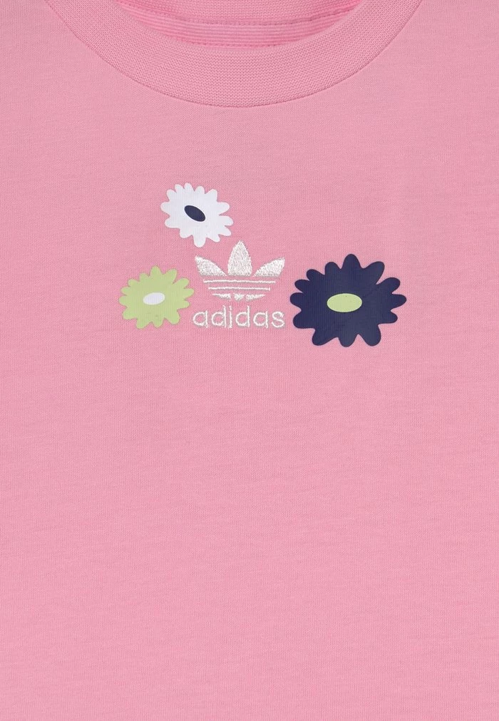 Adidas Originals TEE SET - Print T-shirt - True Pink/white/almost Lime/legacy Indigo 4 Adidas Originals TEE SET - Print T-shirt - True Pink/white/almost Lime/legacy Indigo - Image 4