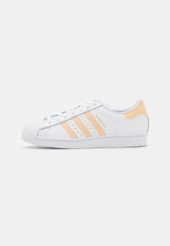 Adidas Originals SUPERSTAR - Trainers - Footwear White/glow Orange/glow Pink
