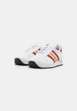 Adidas Originals USA 84 UNISEX - Trainers - Footwear White/collegiate Burgundy/orange Rush -Adidas Originals Shop 90970b62a4dc42b6a9cb76658867980e