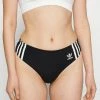 Adidas Originals WIDE SIDE THONG 2 PACK - Thong - Black
