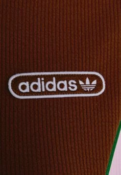 Adidas Originals DRESS - Jersey Dress - Wild Brown/clear Pink -Adidas Originals Shop 90d95e8f148c4b46bb0abbeb96657d2d