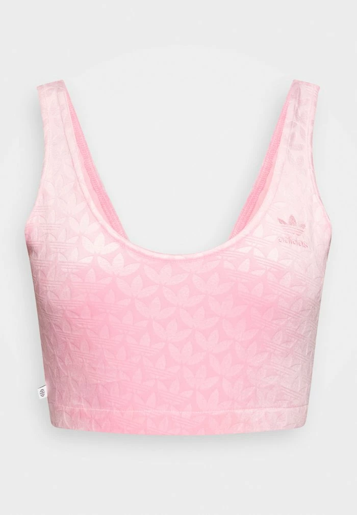 Adidas Originals VELVET BRA - Top - Bliss Pink 5 Adidas Originals VELVET BRA - Top - Bliss Pink - Image 5
