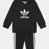Adidas Originals HOODIE SET UNISEX - Sweatshirt - Black/white