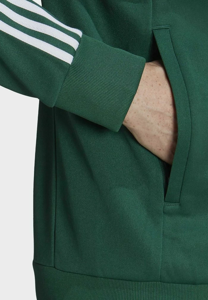 Adidas Originals Zip-up Sweatshirt - Green 6 Adidas Originals Zip-up Sweatshirt - Green - Image 6