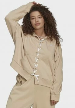 Adidas Originals Zip-up Sweatshirt - Beige