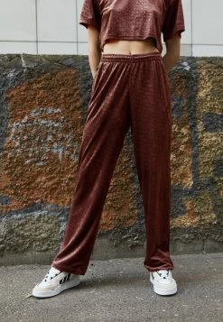 Adidas Originals PANT - Tracksuit Bottoms - Dark Brown