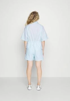 Adidas Originals POPLIN PLAYSUIT - Jumpsuit - Almost Blue -Adidas Originals Shop 93f3c0a14d874e00b5d2aedc69bd6583