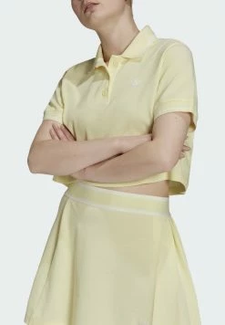 Adidas Originals TENNIS LUXE POLO ORIGINALS - Polo Shirt - Haze Yellow 10 Adidas Originals TENNIS LUXE POLO ORIGINALS - Polo Shirt - Haze Yellow -Adidas Originals Shop 940be77580594243937e5f40b320a86a