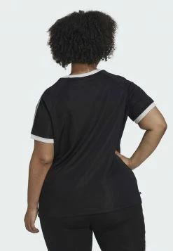 Adidas Originals CLASSICS SLIM 3-STRIPES PLUS SIZE - Print T-shirt - Black 7 Adidas Originals CLASSICS SLIM 3-STRIPES PLUS SIZE - Print T-shirt - Black -Adidas Originals Shop 95cf1af8fc544ad68655d54cdaed36f6