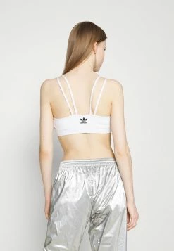 Adidas Originals BRA ORIGINALS ADICOLOR PRIMEGREEN TOP FITTED - Top - White -Adidas Originals Shop 95d5db6526434f2fb8b752b9e8142f8c