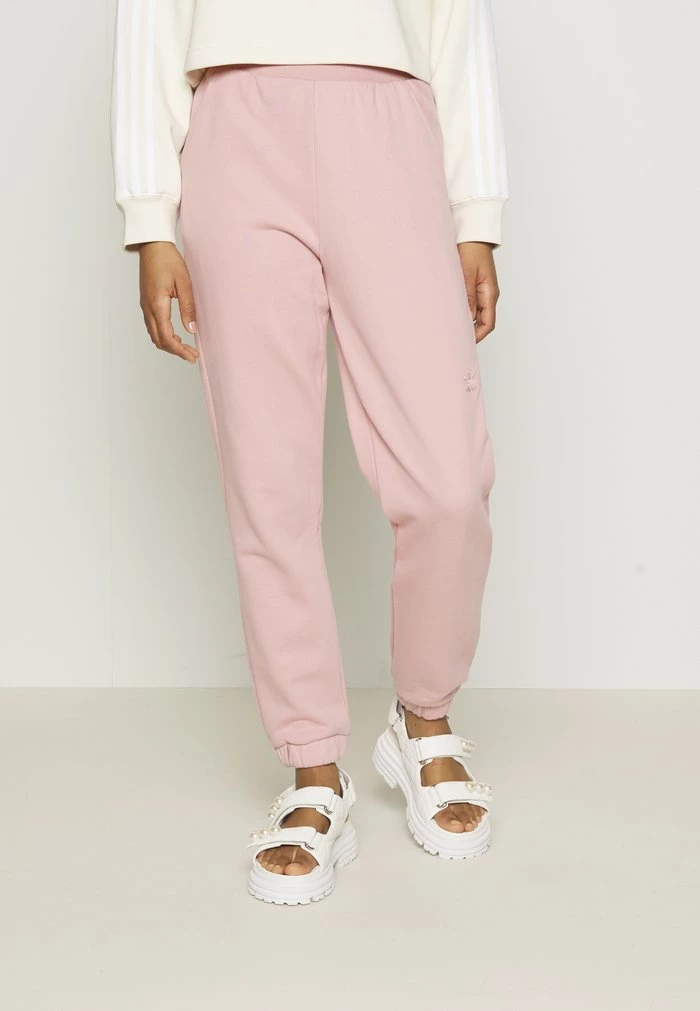 Adidas Originals CUFFED PANT - Tracksuit Bottoms - Light Pink 1 Adidas Originals CUFFED PANT - Tracksuit Bottoms - Light Pink