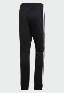 Adidas Originals ADICOLOR CLASSICS SUPERSTAR - Tracksuit Bottoms - Black/white -Adidas Originals Shop 963810fa186e417e96297cac30d5f077