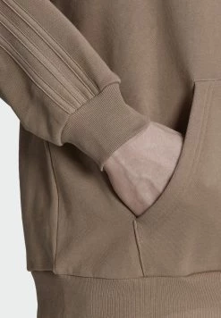 Adidas Originals ESS LOGO - Hoodie - Chalky Brown -Adidas Originals Shop 96a2b560b8764221aa43b77ed21237b8