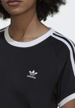 Adidas Originals ADICOLOR CLASSICS SLIM 3-STRIPES - Sports T-shirt - Black 10 Adidas Originals ADICOLOR CLASSICS SLIM 3-STRIPES - Sports T-shirt - Black -Adidas Originals Shop 96c2caf736e1431ebd5cd1f3bd54244c