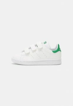 Adidas Originals STAN SMITH UNISEX - Trainers - White/green