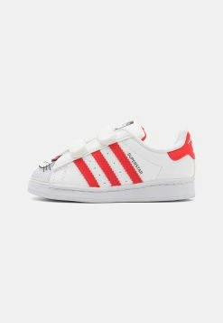 Adidas Originals SUPERSTAR CF UNISEX - Trainers - Footwear White/vivid Red/core Black