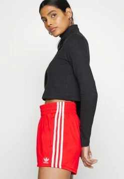 Adidas Originals CROPPED - Long Sleeved Top - Black -Adidas Originals Shop 974c5adc91f548959d02170506b63bc8