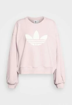 Adidas Originals CREW - Sweatshirt - Almost Pink -Adidas Originals Shop 97afb1a80f2645eb8b7f29d6338180bd