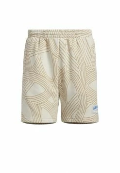 Adidas Originals ATHLETICALLOVER PRINTED - Shorts - Beige -Adidas Originals Shop 97bb57776dab441ca4dfbb719b46c975