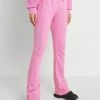 Adidas Originals OPEN HEM - Tracksuit Bottoms - Bliss Orchid