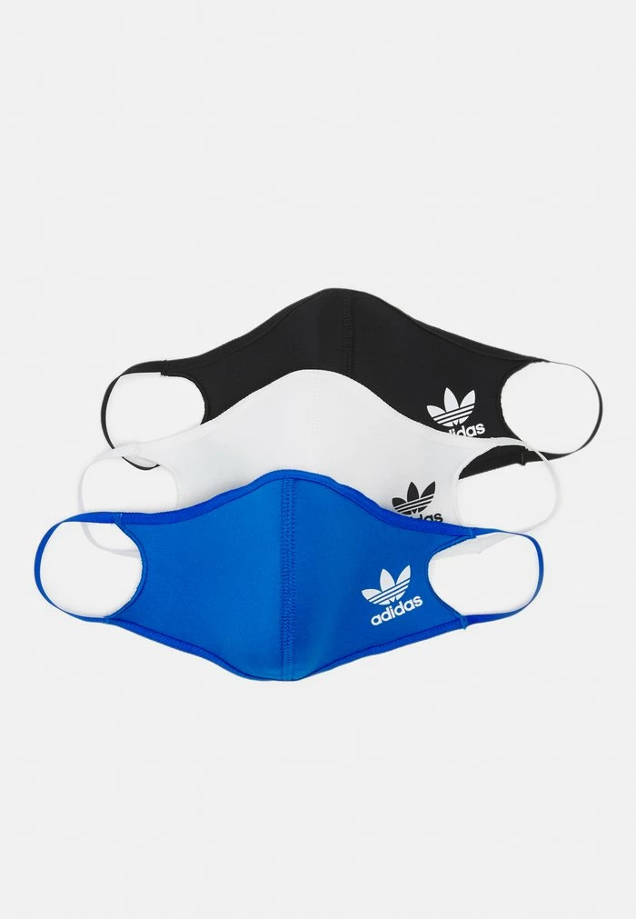 Adidas Originals Community Mask - Black/white/bluebird 1 Adidas Originals Community Mask - Black/white/bluebird