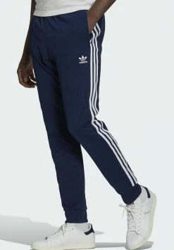 Adidas Originals ADICOLOR CLASSICS SUPERSTAR - Tracksuit Bottoms - Blue