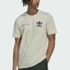 Adidas Originals MELLOW RIDE CLUB - Print T-shirt - Beige