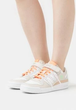 Adidas Originals FORUM - Trainers - White/clear Brown/grey One