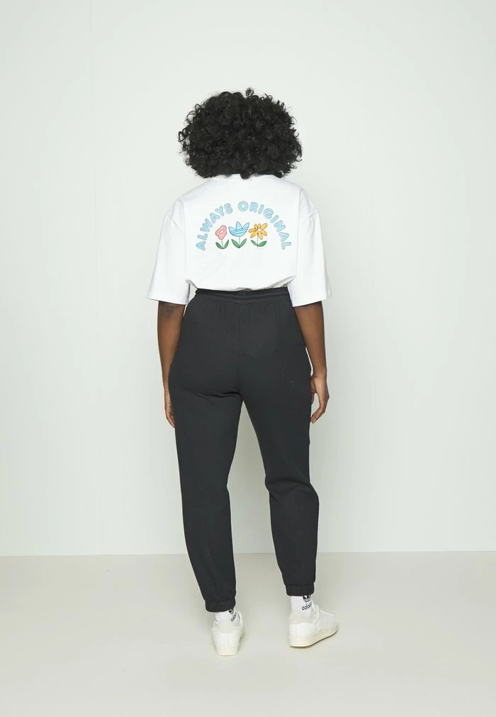 Adidas Originals CUFFED RIB PANT - Tracksuit Bottoms - Black 3 Adidas Originals CUFFED RIB PANT - Tracksuit Bottoms - Black - Image 3