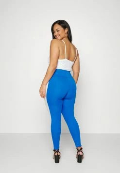 Adidas Originals Leggings - Trousers - Bluebird/white -Adidas Originals Shop 9a8caafe189a4c9684f5c71089f23dfa