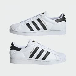 Adidas Originals SUPERSTAR VEGAN - Trainers - Footwear White/core Black/green -Adidas Originals Shop 9aed23119f4f4e7c8458fae8eb92b364