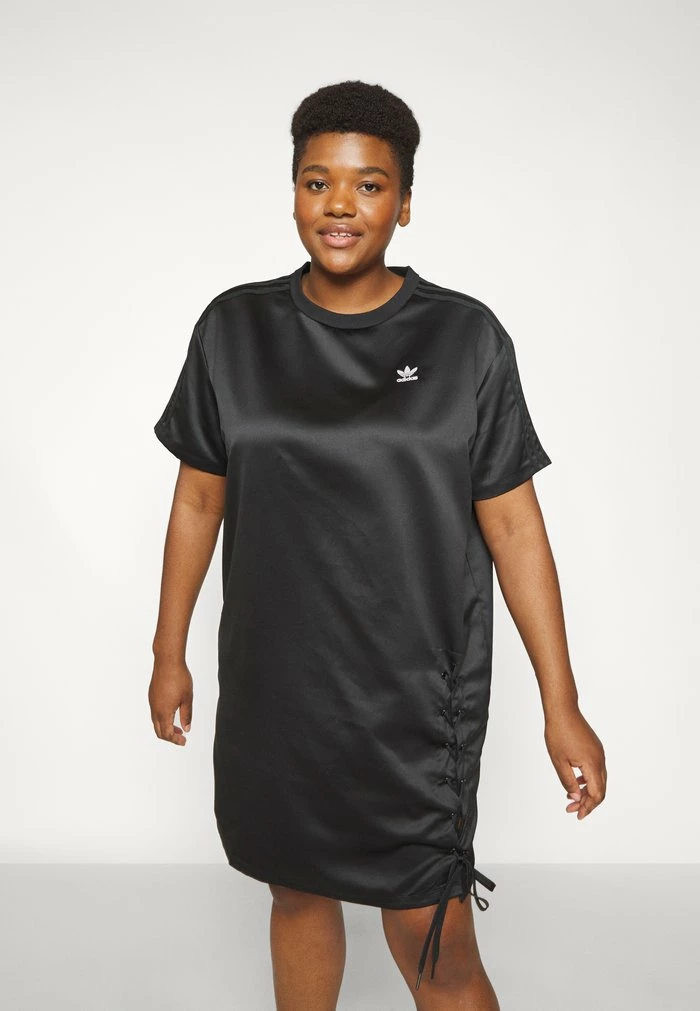 Adidas Originals TEE DRESS - Day Dress - Black 4 Adidas Originals TEE DRESS - Day Dress - Black - Image 4