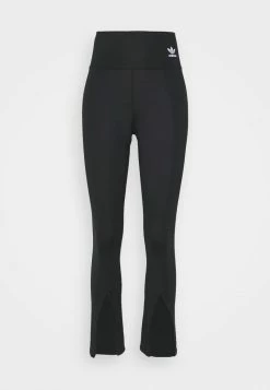 Adidas Originals OPEN HEM TIGHTS - Leggings - Trousers - Black -Adidas Originals Shop 9bbd2b8730794bb5a01252eb7afbc196