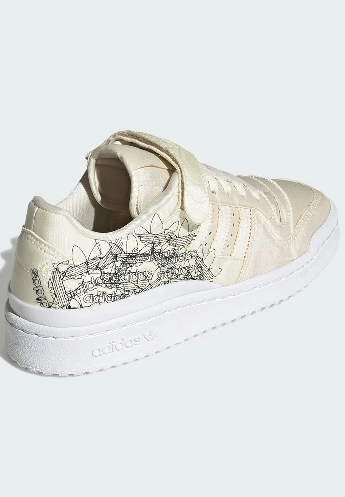 Adidas Originals FORUM 84 LOW ORIGINALS SNEAKERS SHOES - Trainers - White/cream White/ftwr White 3 Adidas Originals FORUM 84 LOW ORIGINALS SNEAKERS SHOES - Trainers - White/cream White/ftwr White - Image 3