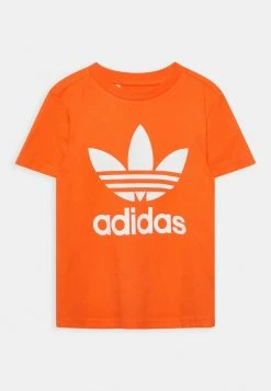 Adidas Originals TREFOIL TEE UNISEX - Print T-shirt - Semi Impact Orange