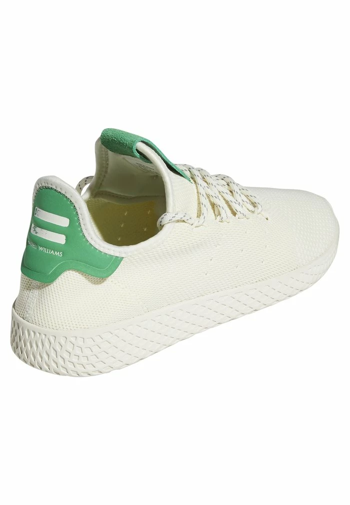 Adidas Originals TENNIS HU UNISEX - Trainers - Off White/green/chalk White 4 Adidas Originals TENNIS HU UNISEX - Trainers - Off White/green/chalk White - Image 4