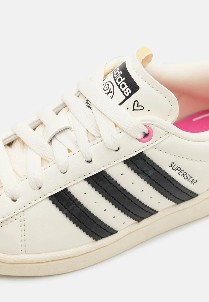 Adidas Originals SUPERSTAR C UNISEX - Trainers - Cream White/core Black 6 Adidas Originals SUPERSTAR C UNISEX - Trainers - Cream White/core Black - Image 6