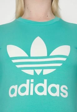 Adidas Originals TREFOIL TEE - Print T-shirt - Semi Mint Rush 17 Adidas Originals TREFOIL TEE - Print T-shirt - Semi Mint Rush -Adidas Originals Shop 9da1d07cbf9c4c3693f40ee9c3c67b07