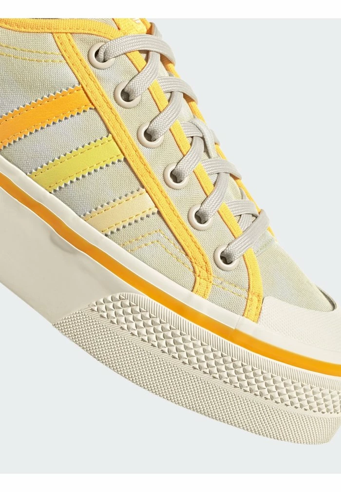 Adidas Originals NIZZA PLATFORM - Trainers - Yellow 5 Adidas Originals NIZZA PLATFORM - Trainers - Yellow - Image 5
