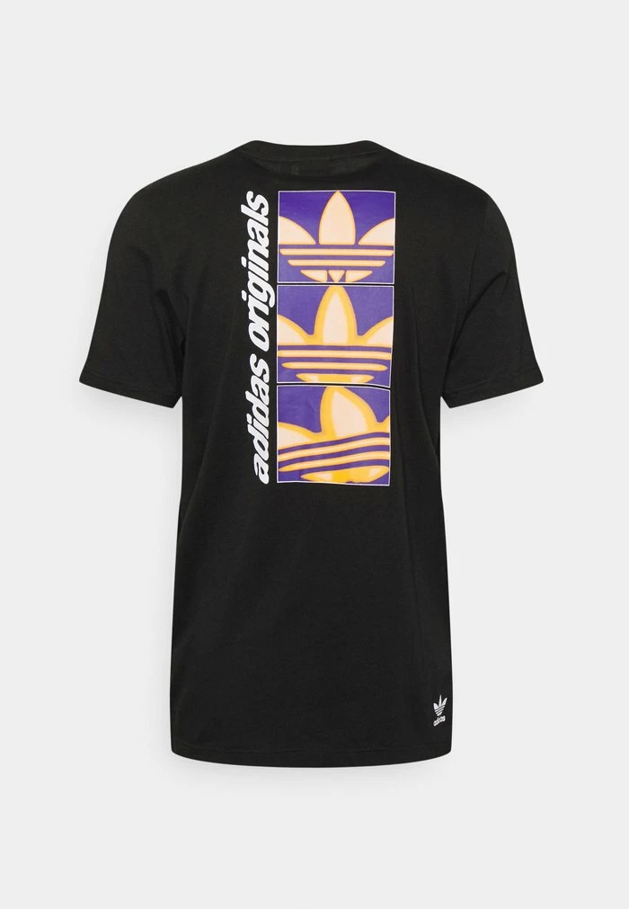 Adidas Originals YUNG Z TEE UNISEX - Print T-shirt - Black 2 Adidas Originals YUNG Z TEE UNISEX - Print T-shirt - Black - Image 2