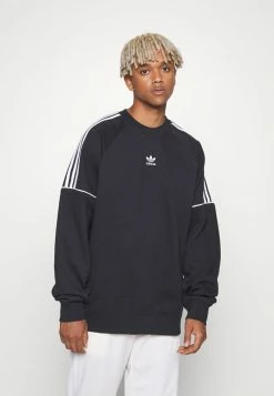 Adidas Originals ESS CREW - Sweatshirt - Black -Adidas Originals Shop 9e5e8c2dfa394dc7ad897c6adce0c1e1