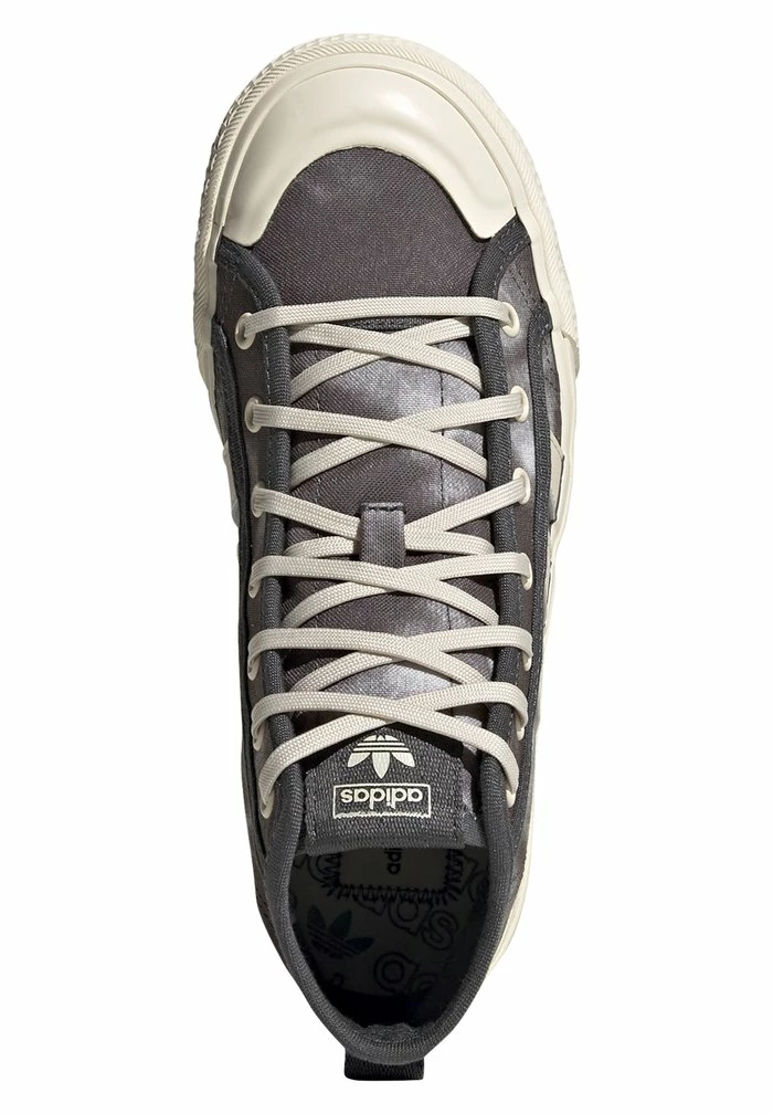 Adidas Originals NIZZA - High-top Trainers - Off White/ftwr White/chalk White 3 Adidas Originals NIZZA - High-top Trainers - Off White/ftwr White/chalk White - Image 3