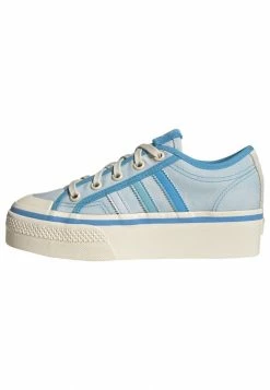 Adidas Originals NIZZA PLATFORM UNISEX - Trainers - Blue