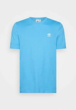 Adidas Originals ESSENTIAL TEE - Basic T-shirt - Blue -Adidas Originals Shop 9f3c112f421a490daee29ed83b6185ad