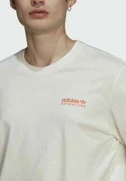 Adidas Originals ADVENTURE WOODWAVE - Print T-shirt - White -Adidas Originals Shop 9f4ed7f3216a4eaa90e6af5c90d1e0e0