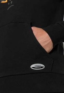 Adidas Originals HOODIE - Sweatshirt - Black -Adidas Originals Shop a045a22b77084af9903612b7fb436c9d