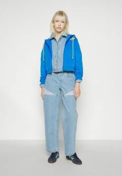 Adidas Originals ZIP HOOD - Zip-up Sweatshirt - Bluebird -Adidas Originals Shop a064968a36254e17a90840f260c1535e