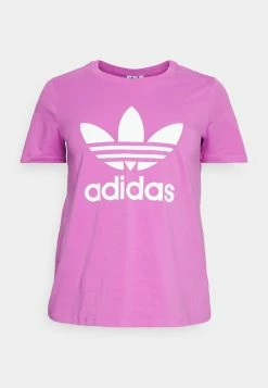 Adidas Originals TREFOIL - Print T-shirt - Semi Pulse Lilac -Adidas Originals Shop a09baf73fc9e43128329b69db7dc3af2