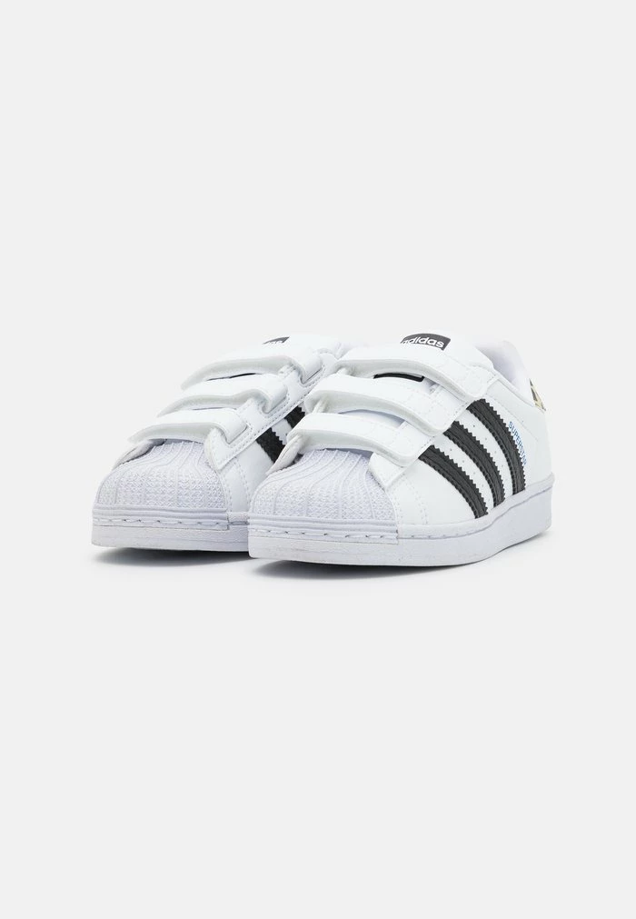 Adidas Originals SUPERSTAR UNISEX - Trainers - Footwear White/core Black/blue 2 Adidas Originals SUPERSTAR UNISEX - Trainers - Footwear White/core Black/blue - Image 2