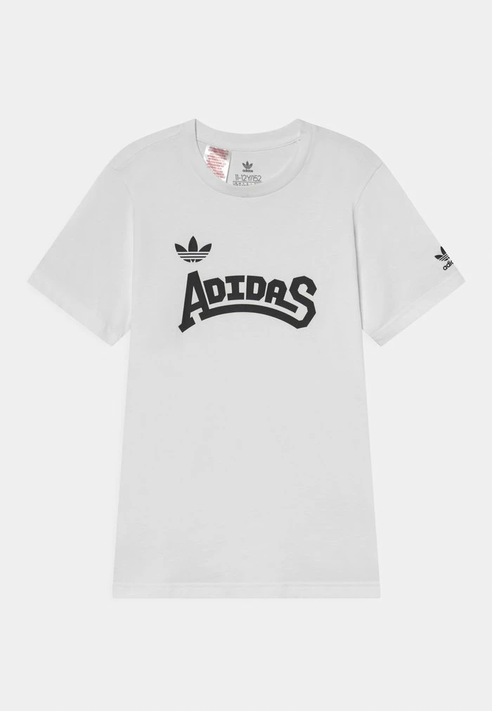 Adidas Originals TEE - Print T-shirt - White/black 1 Adidas Originals TEE - Print T-shirt - White/black